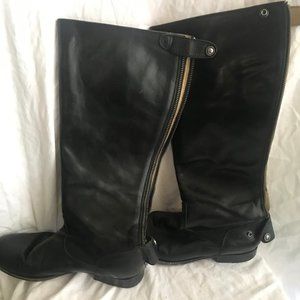 Frye Melissa Button Back Zip Up Boots